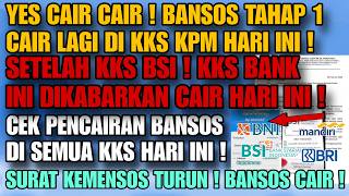 Download Lagu BARU SAJA CAIR ! SETELAH KKS BSI ! KKS BANK INI DIINFOKAN CAIRKAN BANSOS THP 1!? CEK FAKTA PENCAIRAN MP3