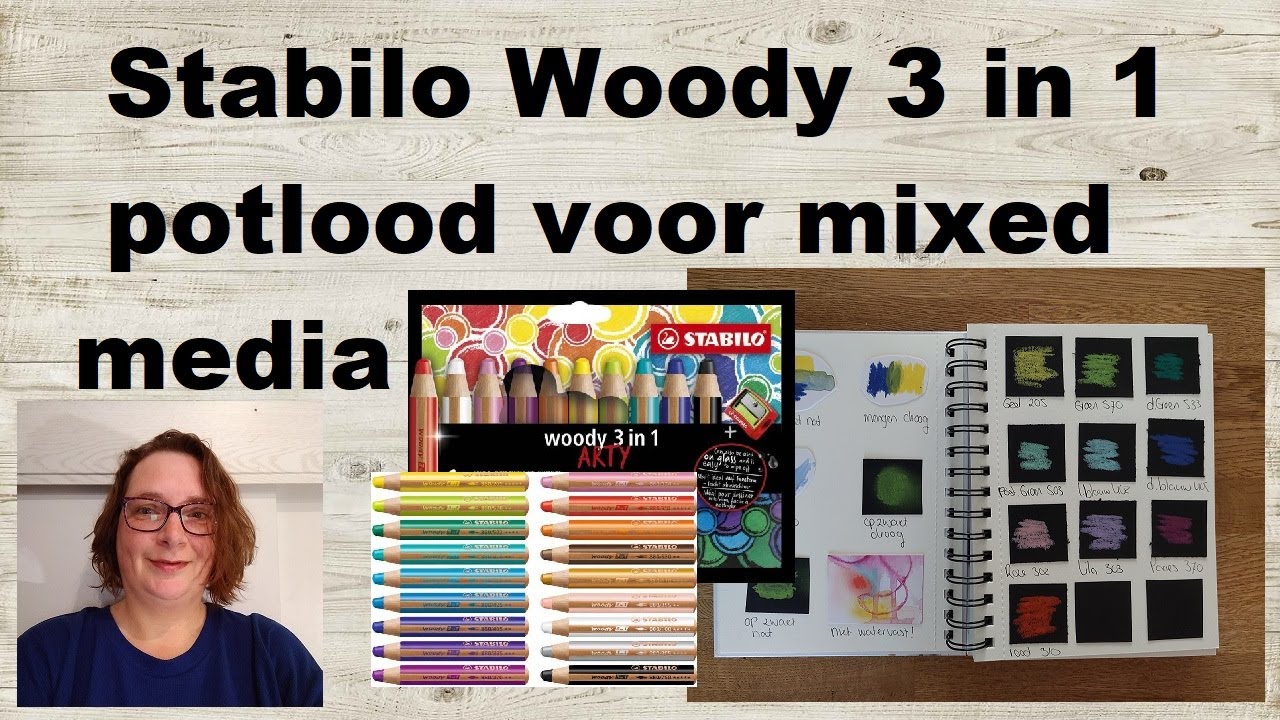 How to use Stabilo Woody crayons 