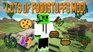 Minecraft Mods Best Food Mod Ever Lots Of Foodstuffs Mod 1 7 10 Youtube