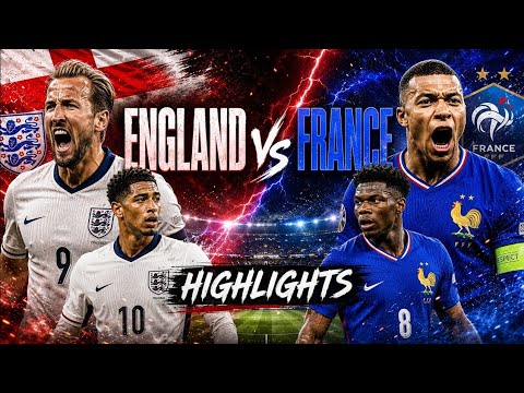 Today Match Highlights | France 4-6 England | 10 Goals Thriller 🔥