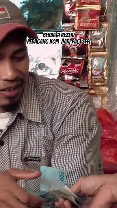 Berbagi rezeki pedagang kopi #shorts #pedagang #kopi #feedshorts