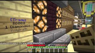 How to Buy AND Sell with Trade Signs on Towncraft Minecraft Server