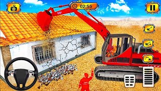 City Road Construction Simulator - JCB Excavator Games - Android Gameplay screenshot 5