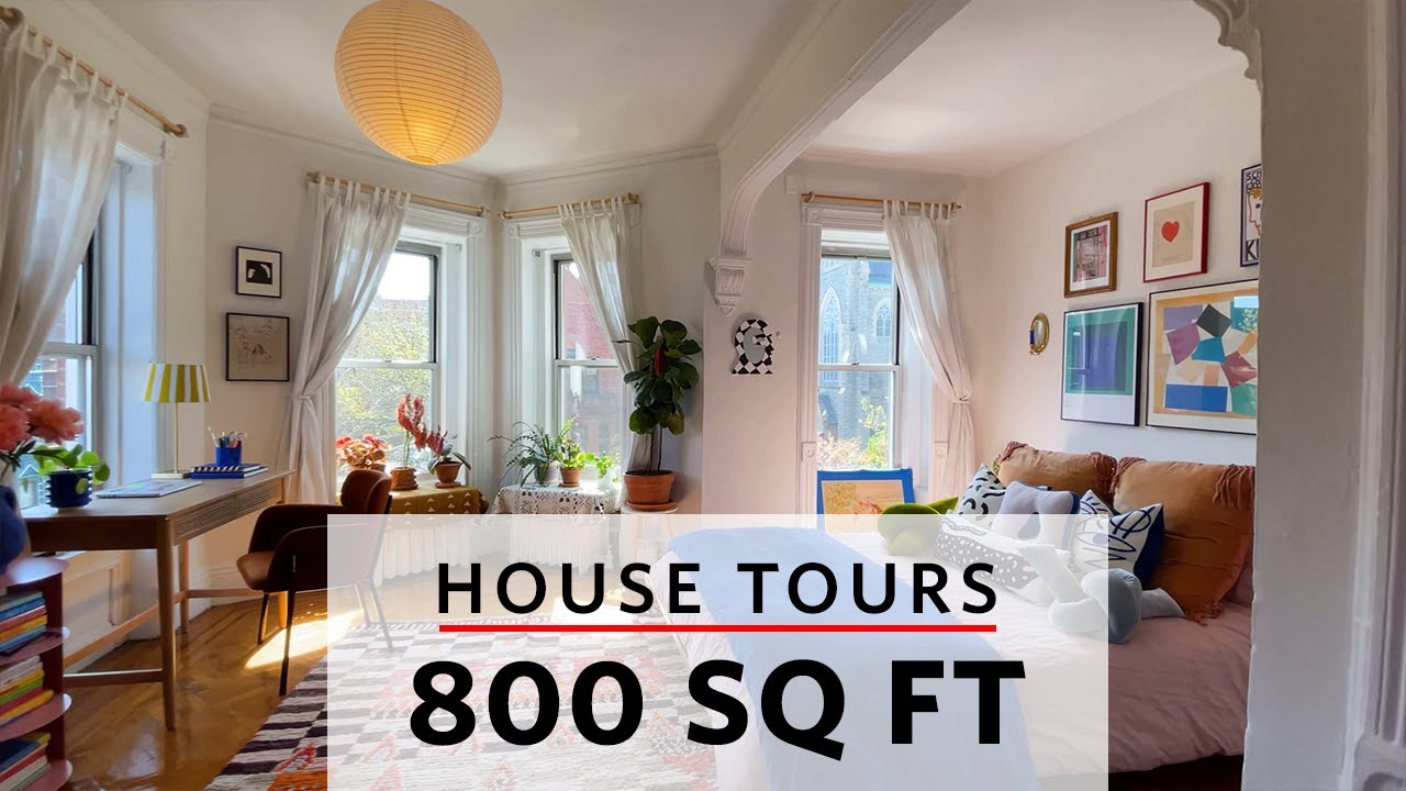 A Designer'S 800 Sq Ft Apartment Is Full Of Color Inspiration | House Tours  By Apartment Therapy - Youtube