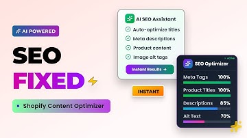 Shopify SEO Confusing? Let AI Fix Everything Instantly | Content Optimization