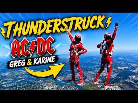 Thunderstruck ACDC - From Practice to Gold: Our Skydiving Journey