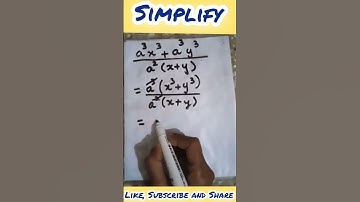 Simplify #maths #shorts #vedio #algebra #youtube #viral