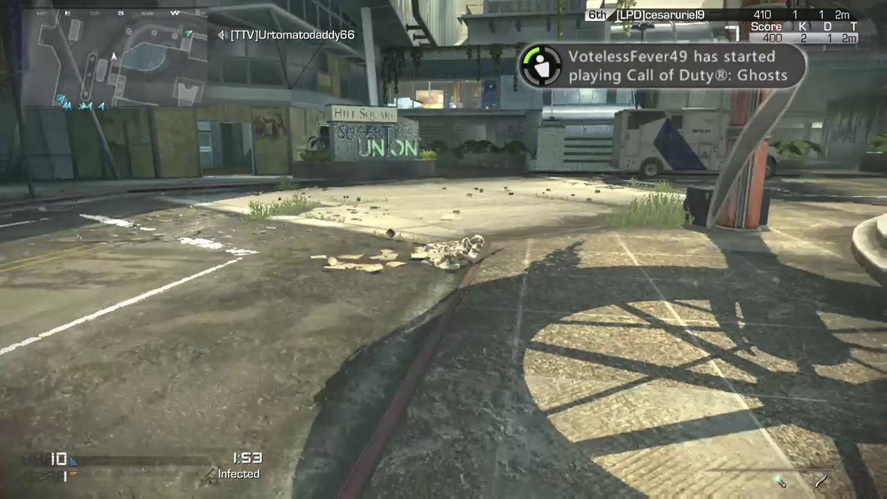 Call of Duty Ghosts Infected ● Infected Miller's Kill Cam