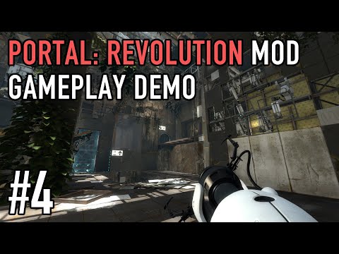 Overgrown Environments - Portal: Revolution Gameplay Demo #4