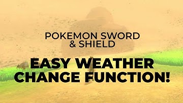 Pokemon Sword & Shield: How to Change the Weather Easily!
