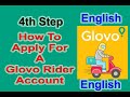 4th Step - Last Step Before Final Step of Signup Process of GLOVO Rider Account | GLOVO | ENGLISH