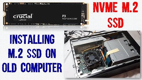 Crucial P3 M.2 NVMe SSD Adapter Installation on old Motherboard with help of PCIe X1 Adapter card