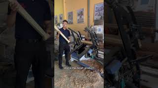 CNC 5-Axis Wood Lathe | Mesin CNC bubut kayu.#woodlathe #furniture  #woodworking #CNCmachine
