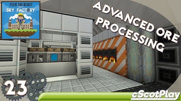 FTB Sky Factory 3 w/ cScot – Ep 23 : Engineers Workshop – Ore Processing