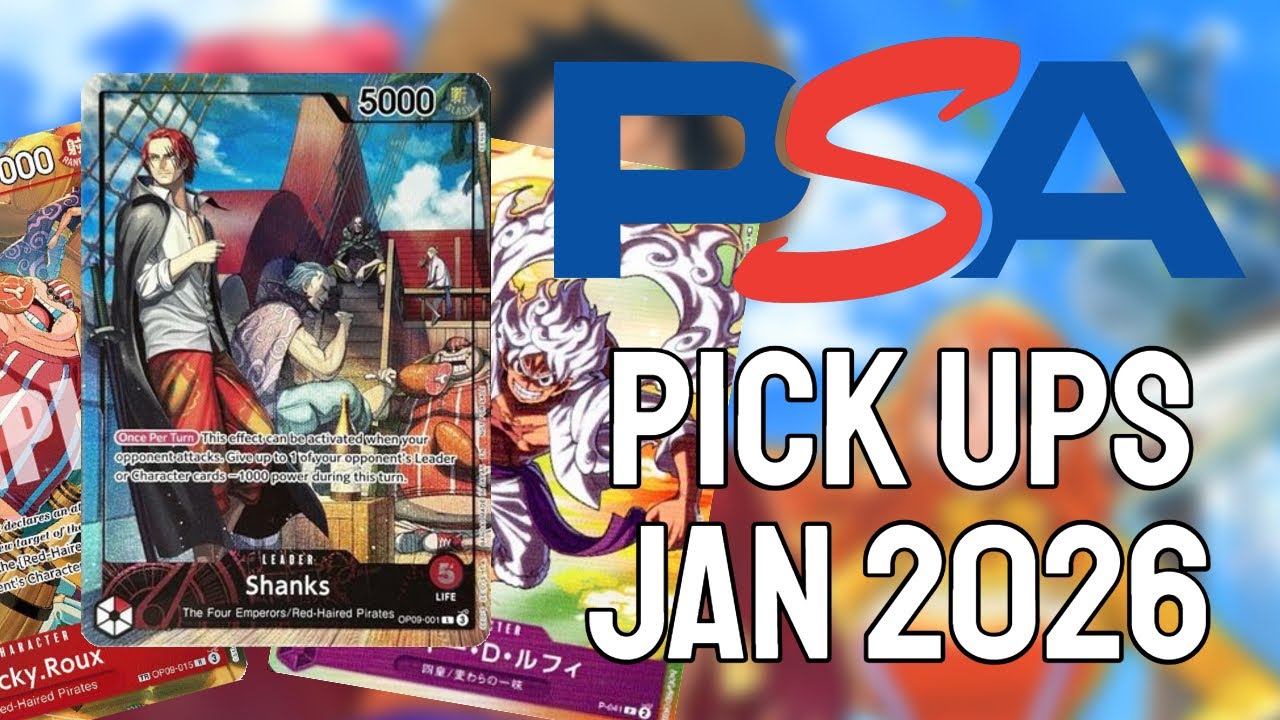 Adding to My Pirate Crew! | January 2026 PSA 10 Pick Ups