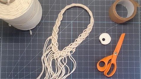 Macrame Veil | Headpiece | Headband | Beginner Tutorial