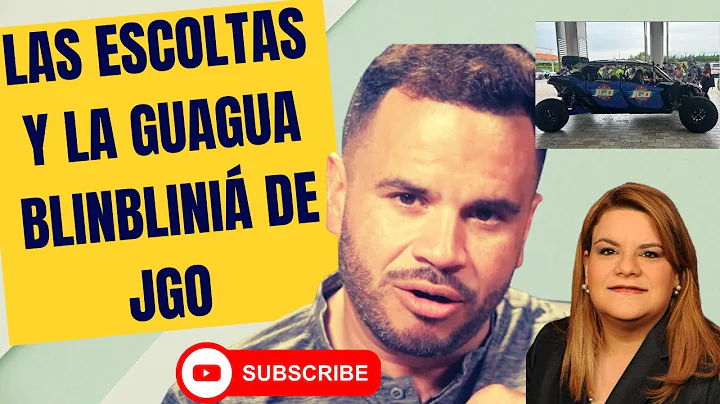 LAS ESCOLTAS DEL JGO Y LA GUAGUA BLINBLINIÁ QUE PAGÓ PUERTO RICO  La Expedition y los gustitos