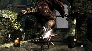 Dark Souls Taurus Demon Glitch