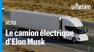 800 km d'autonomie : Semi, le camion électrique de Tesla, débarque sur le marché