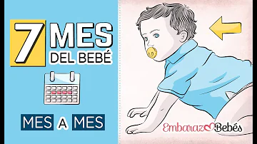 ¿Puede andar un bebé de 7 meses?