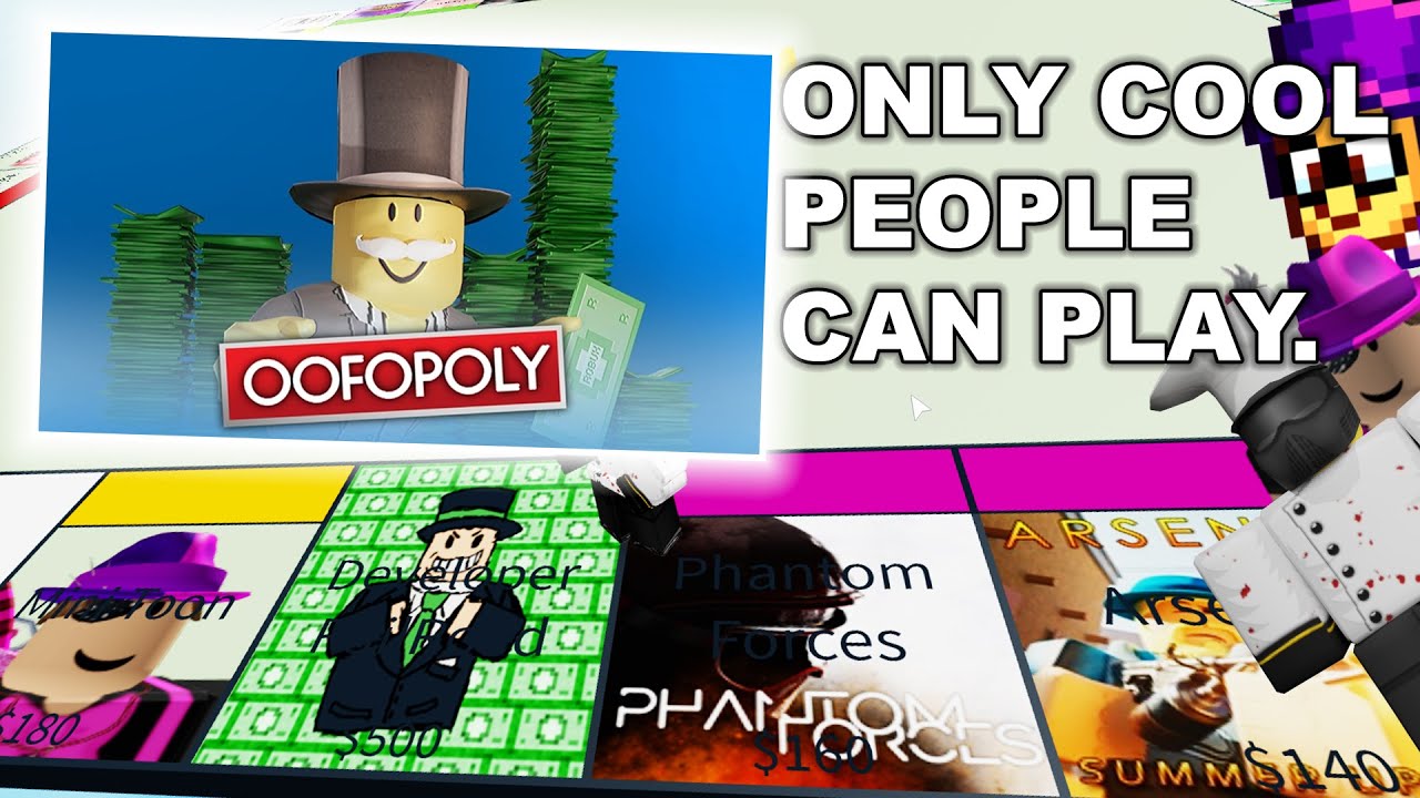 roblox monopoly board game