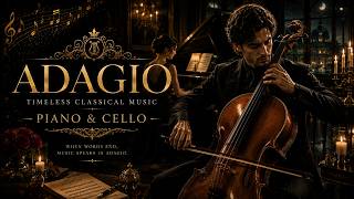 Timeless Adagio – Beautiful Piano, Violin & Cello for Deep Emotional Classical Music
