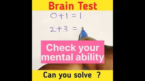 Brain Test Hack 🤔 |Can you solve? | #shorts #braintest #maths