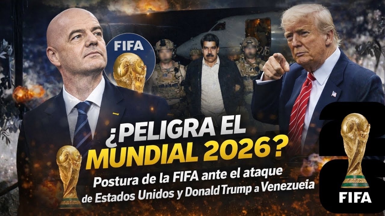 ¿Puede FIFA dejar sin Mundial 2026 a E.E.U.U? Tras bombardeo a Venezuela y captura de Nicolás Maduro
