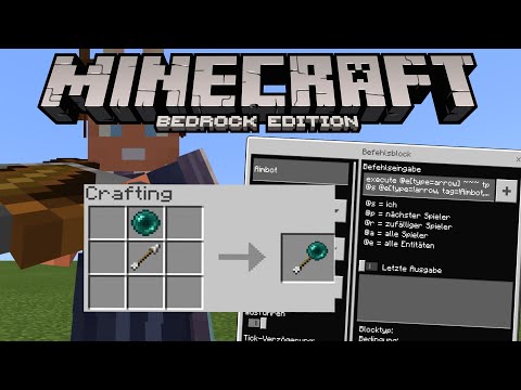 7 CUSTOM PFEILE mit Commands | Minecraft Bedrock Tutorial PS4/Xbox/PE/Win10