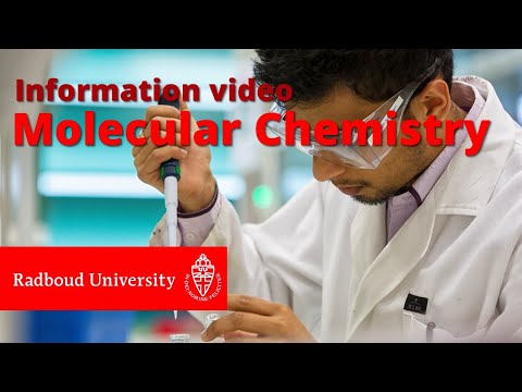 Information video MSc Molecular Sciences: Molecular Chemistry