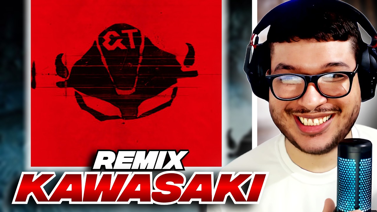 REACCION a SANTOS BRAVOS “KAWASAKI (&TEAM Remix)” Lyric Video