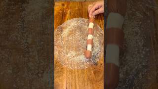 No Batter Corn Dog I make on repeat! #shorts #ricepaper #foodshorts #cookingshorts #corndogrecipe