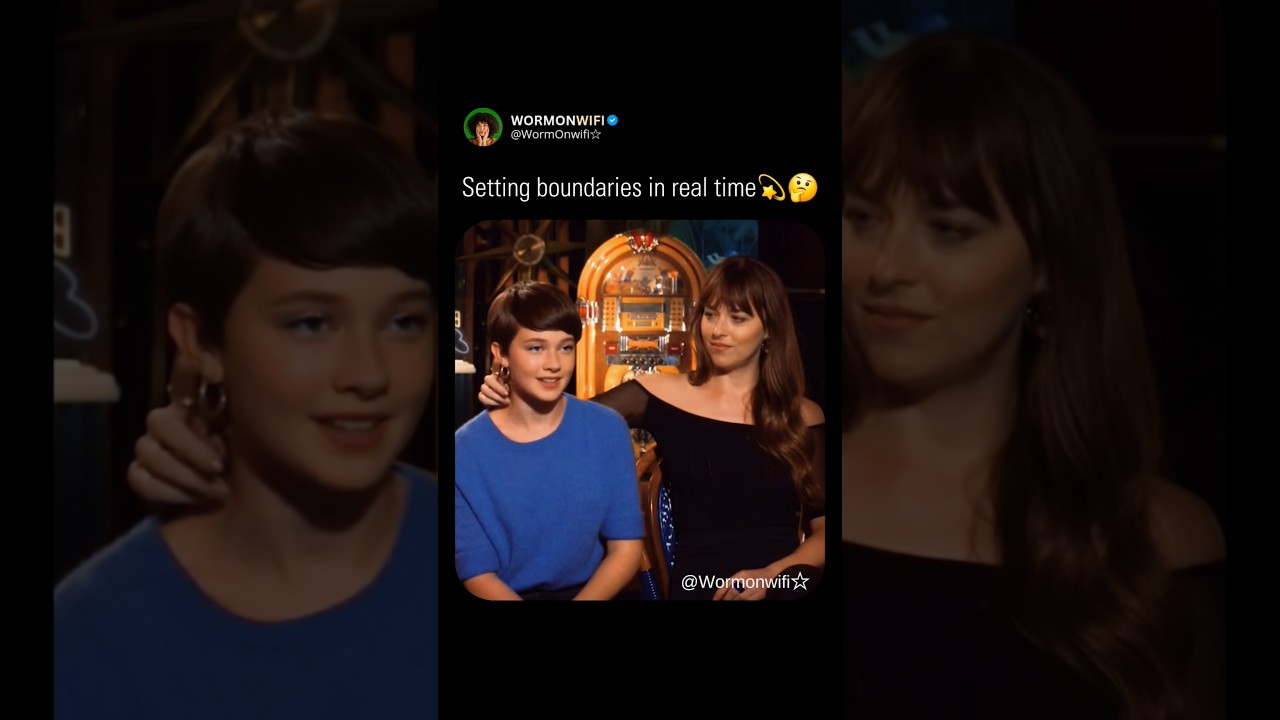 Talk about setting boundaries in real time.