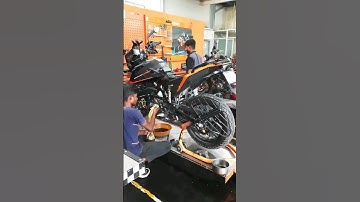 KTM Adventure 390 First Service cost ? #ktm #ktm390adventure #service #shorts #chaleya