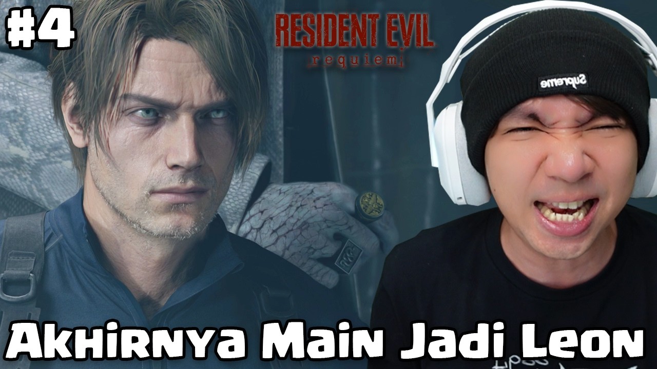 Akhirnya Bermain Jadi Leon S Kennedy - Resident Evil Requiem Indonesia Part 4