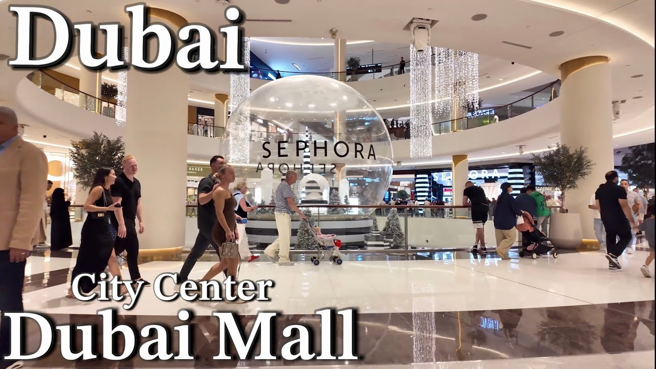 Dubai 4K | Amazing Dubai Mall  | Stunning Walk World's Most Luxury Shopping Mall 