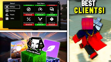 5 BEST Clients For Minecraft PE 1.19+ (FPS BOOST) | Lag Fix Clients Minecraft