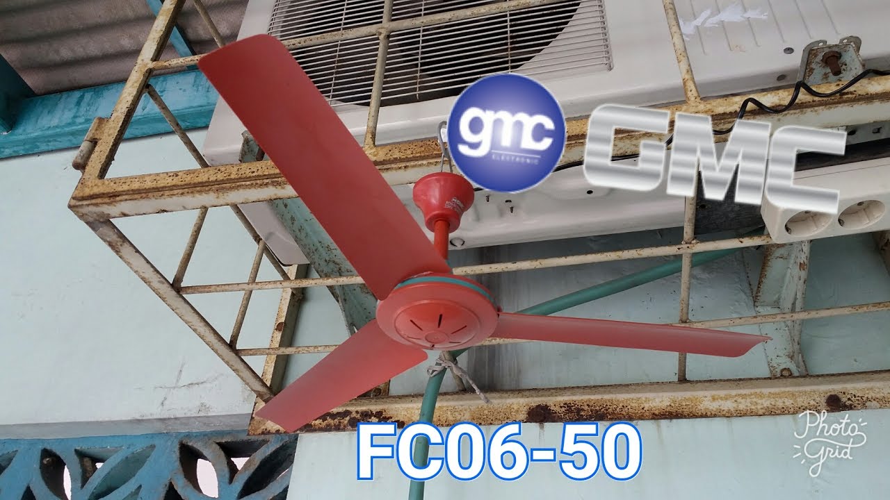 GMC Mini ceiling fan - YouTube