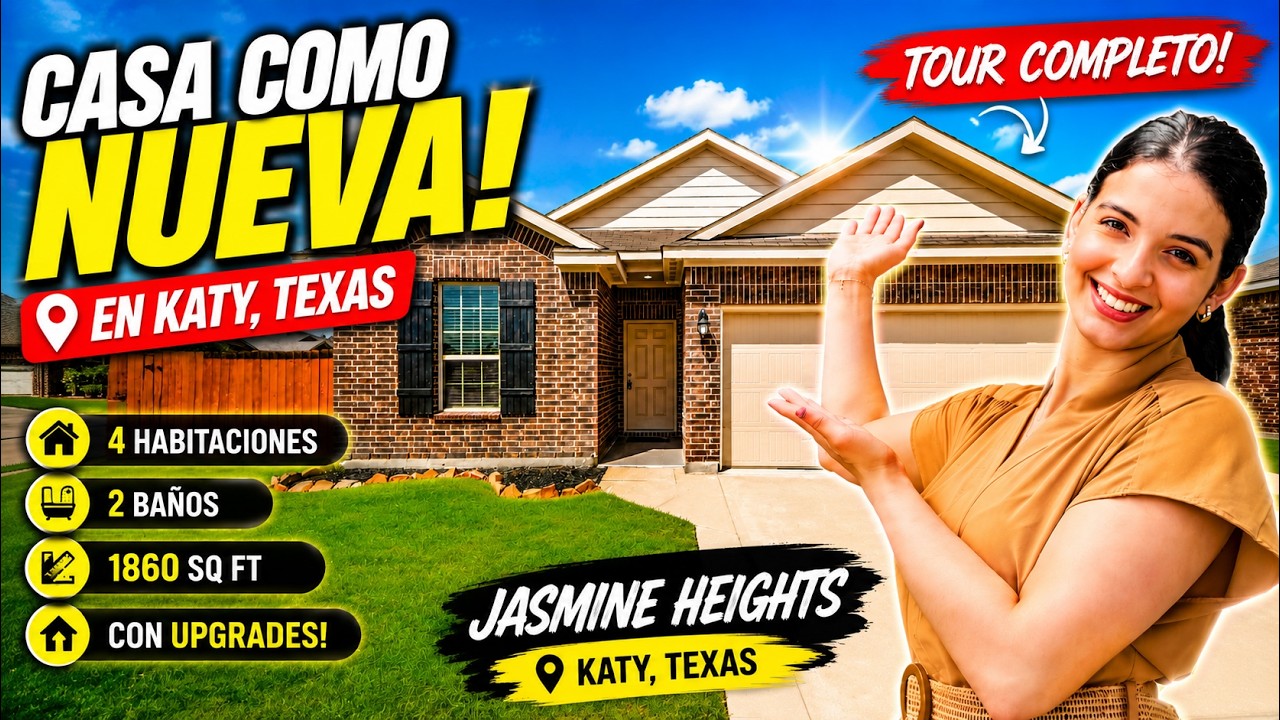 6003 Briarstone Bay Dr — Casa como nueva en Katy, Texas — Tour completo con J Signature Group