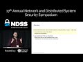 NDSS 2020 Secure Sublinear Time Differentially Private Median Computation