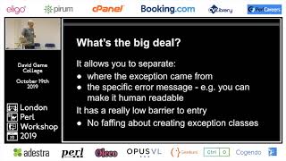 Colin Newell - Error Handling