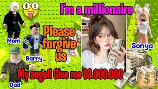 💸 TEXT TO SPEECH 🍀 My Family Treated Me Well After I Became Rich 🌹 Roblox Story