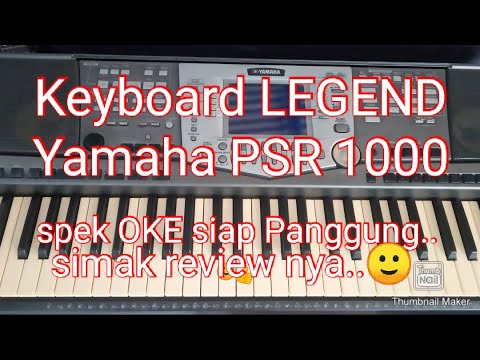 Keyboard Legend Yamaha PSR 1000 bisa buat Panggung Ready stok Second mulus @apmmusiktangerang7269