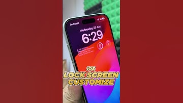 Iphone 15/16 Lock Screen Widget Customization 🔥Hidden ios Trick #Shorts #YouTubeShorts #ios #tricks