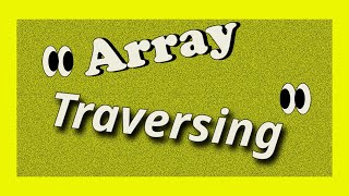 C program to traverse an Array || Traversing an Array