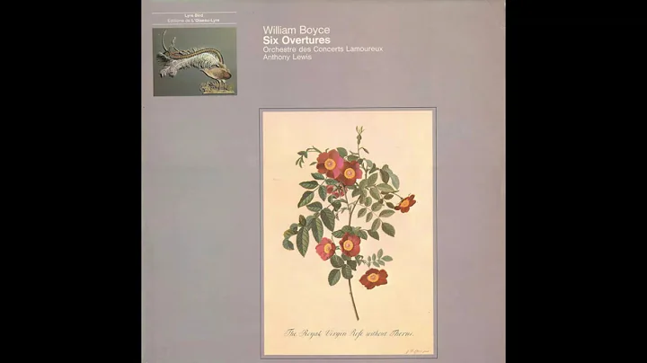 William Boyce - Six Overtures - a tribute to Geral...