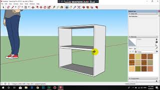 Google Sketchup ชั้นวางของ