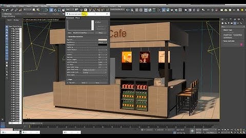 3DsMax Tutorials, Learn 3D Texturing a Food Stall from Scratch in 3dsmax ( Part 11)