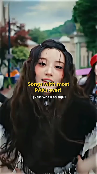 Songs with the most Perfect All-Kills (PAKs) ever! #kpop #shorts