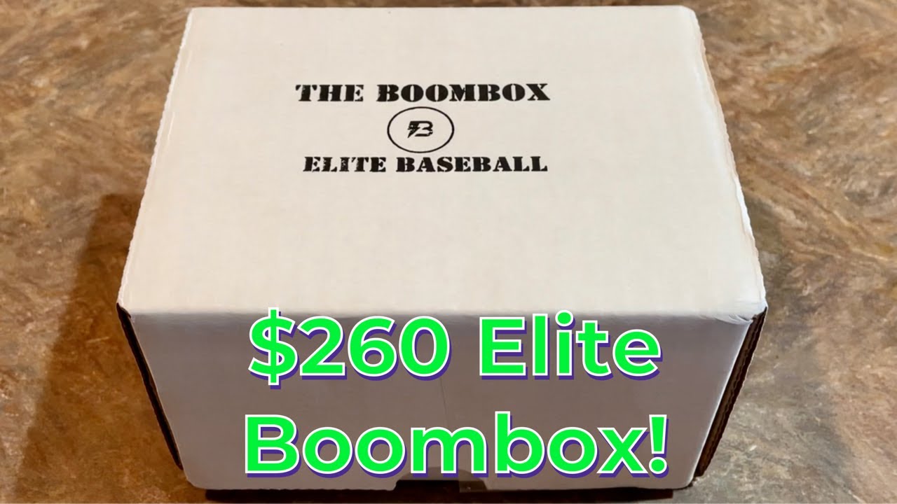 OPENING THE 260 BASEBALL BOOMBOX FOR AUGUST! YouTube
